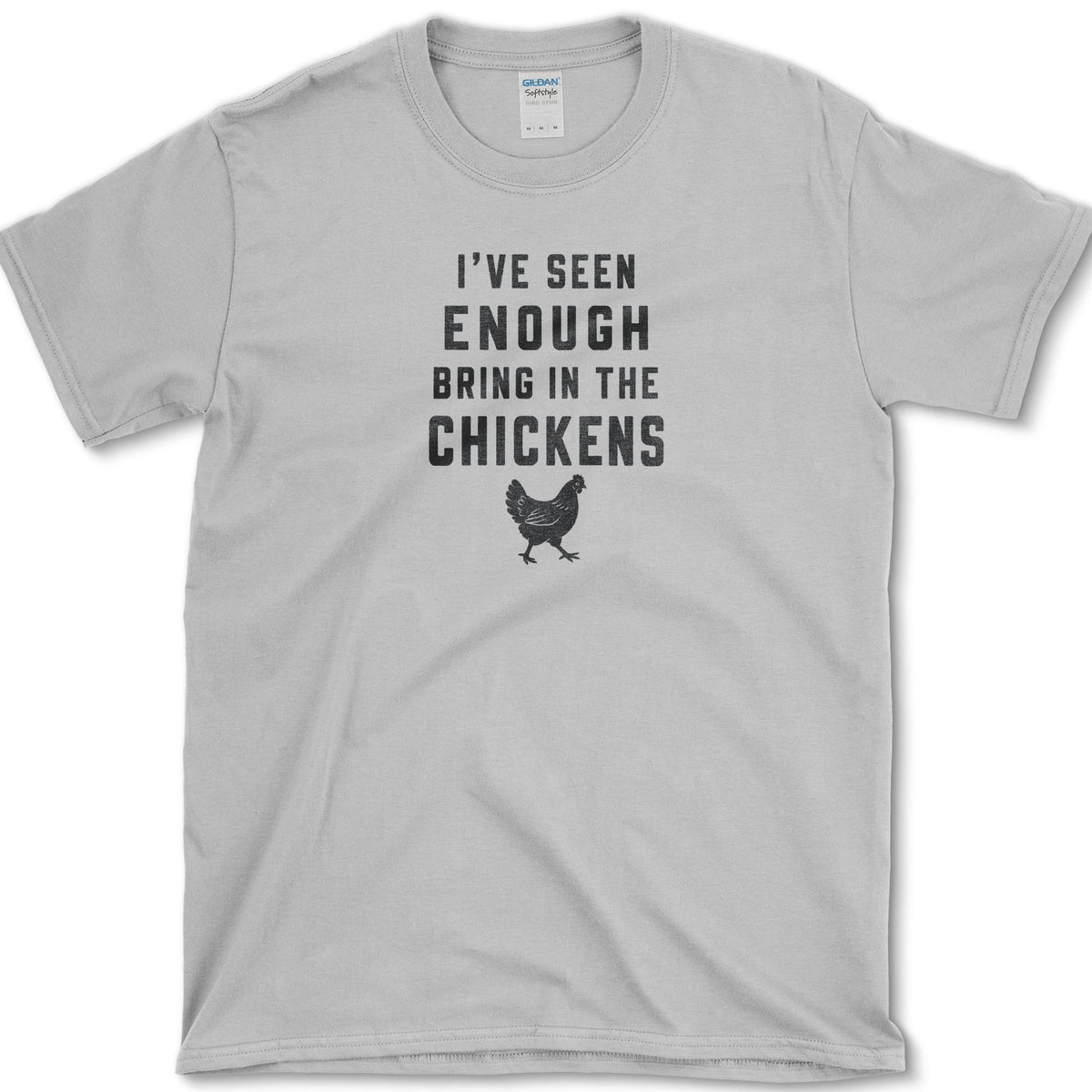 Bring In The Chickens T-Shirt Sport Grey / S Essential Tees