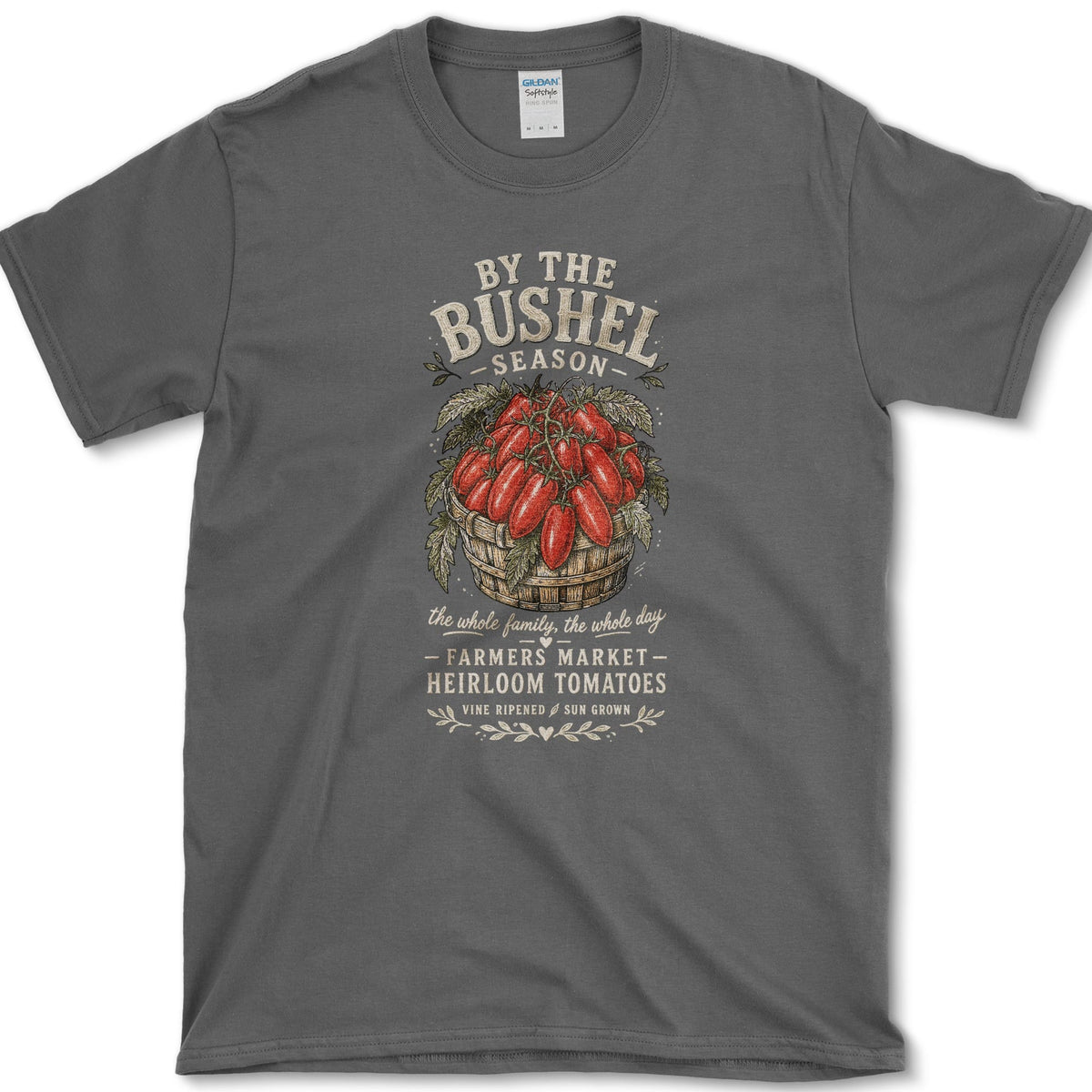 By The Bushel T-Shirt S / Dark Heather Essential Tees