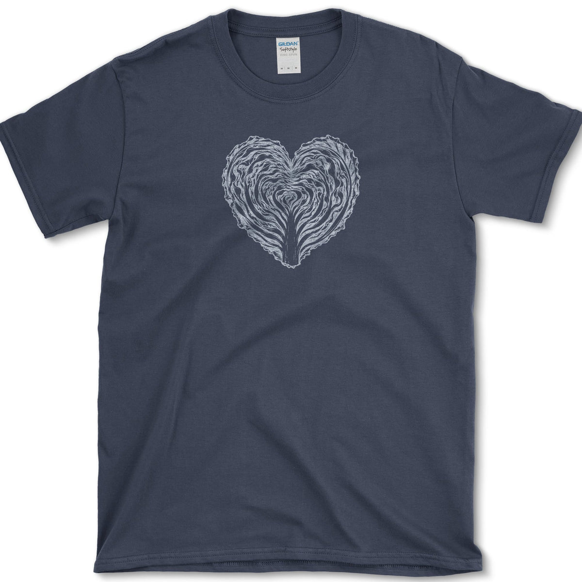 Cabbage Heart T-Shirt Navy / S Essential Tees