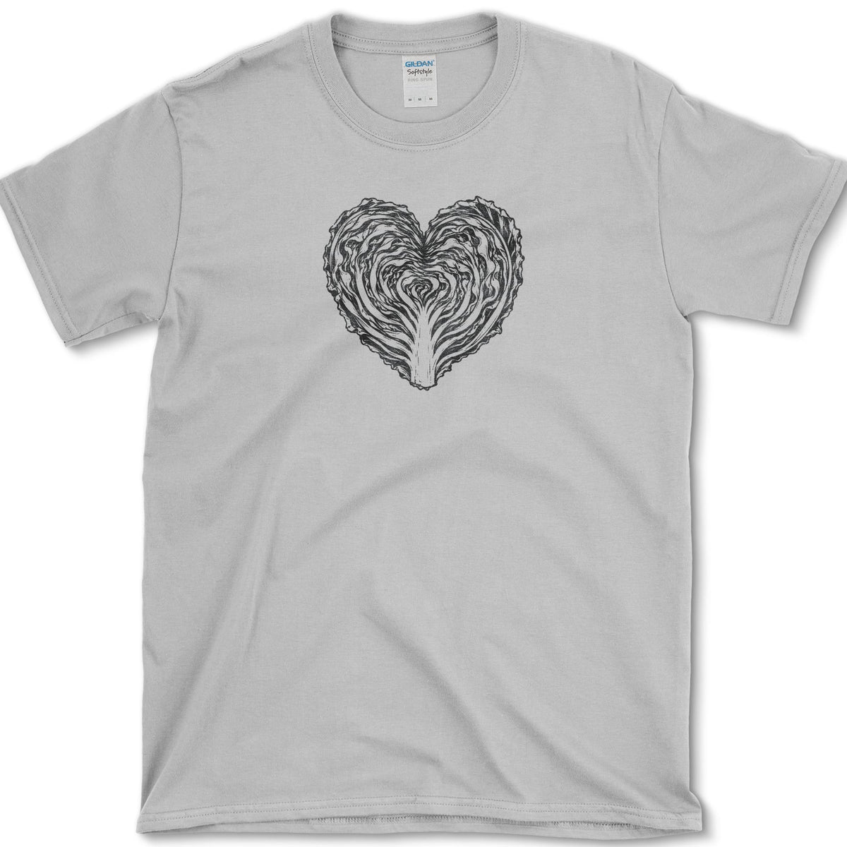 Cabbage Heart T-Shirt Sport Grey / S Essential Tees