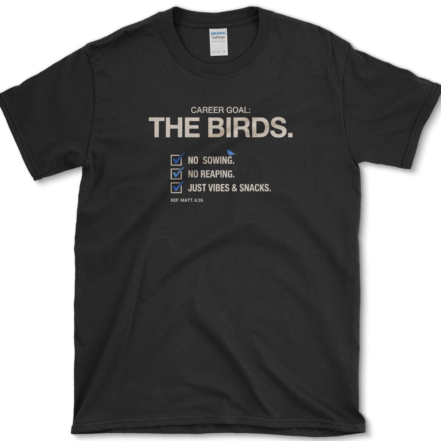Career Goal T-Shirt Black / S Physical Item