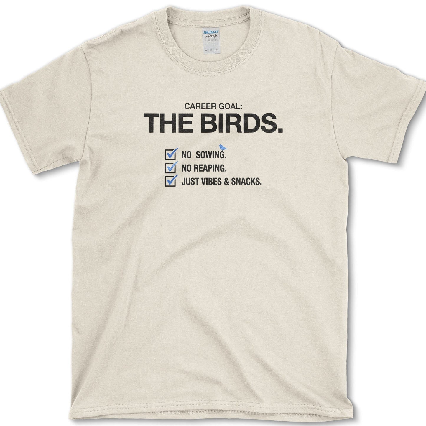 Career Goal T-Shirt Natural / S Physical Item
