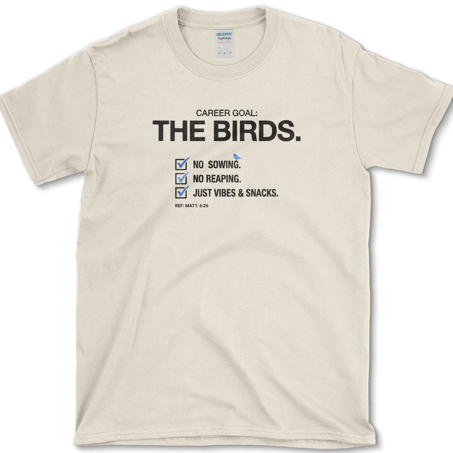Career Goal T-Shirt Natural / S Physical Item