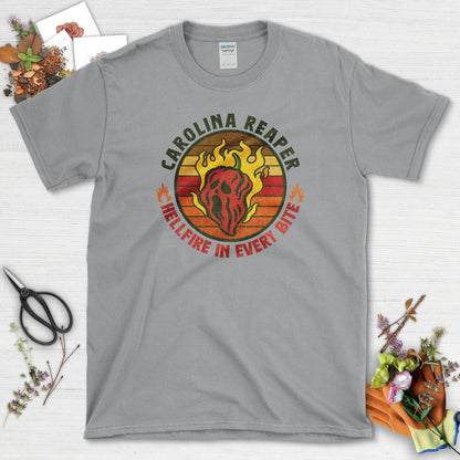 Carolina Reaper Hellfire Bite T-Shirt Sport Grey / M Physical Item