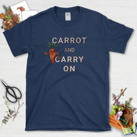 Carrot and Carry On T-Shirt Navy / S T-Shirt