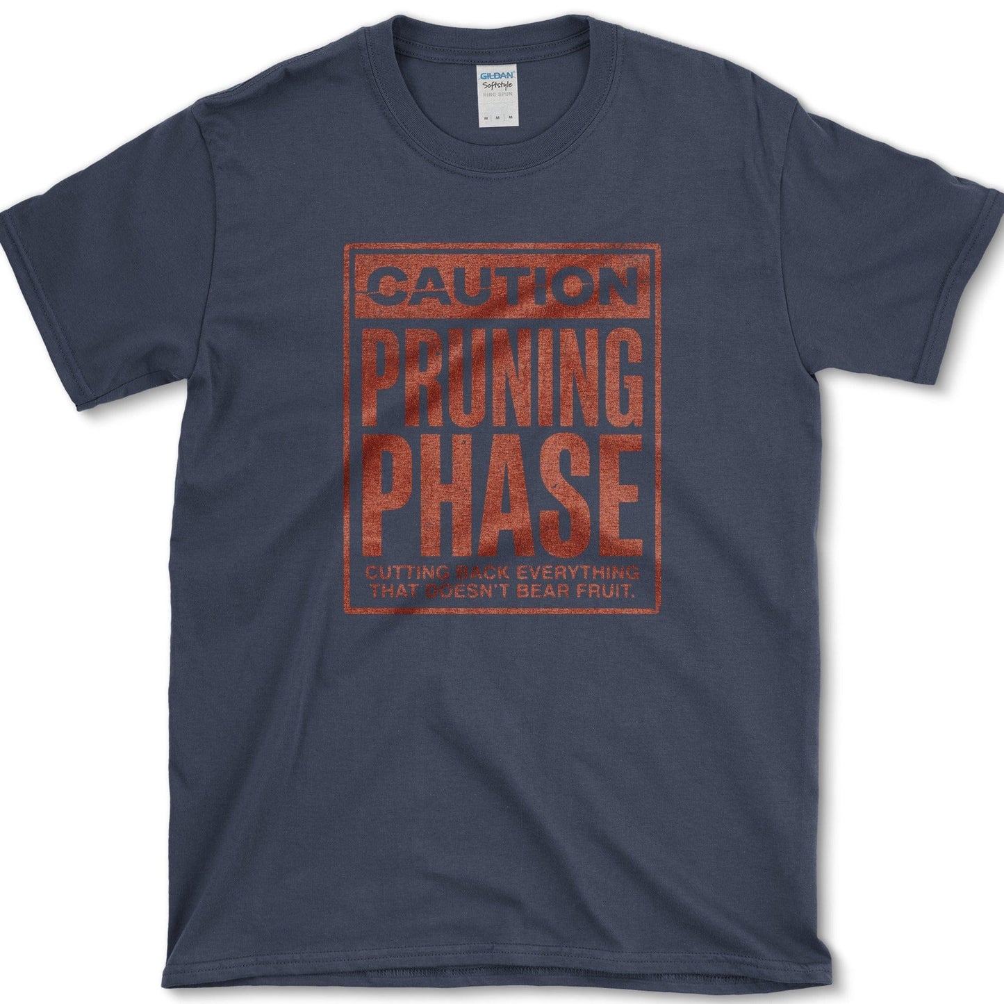 Caution Pruning Phase T-Shirt Navy / S Physical Item