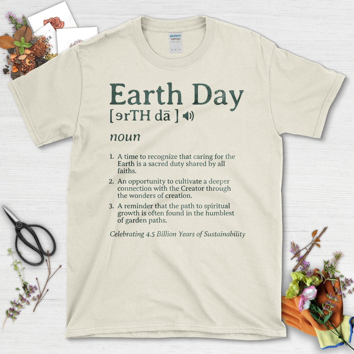 Celebrate Earth Day With This Unique Definition T-Shirt Natural / S T-Shirt