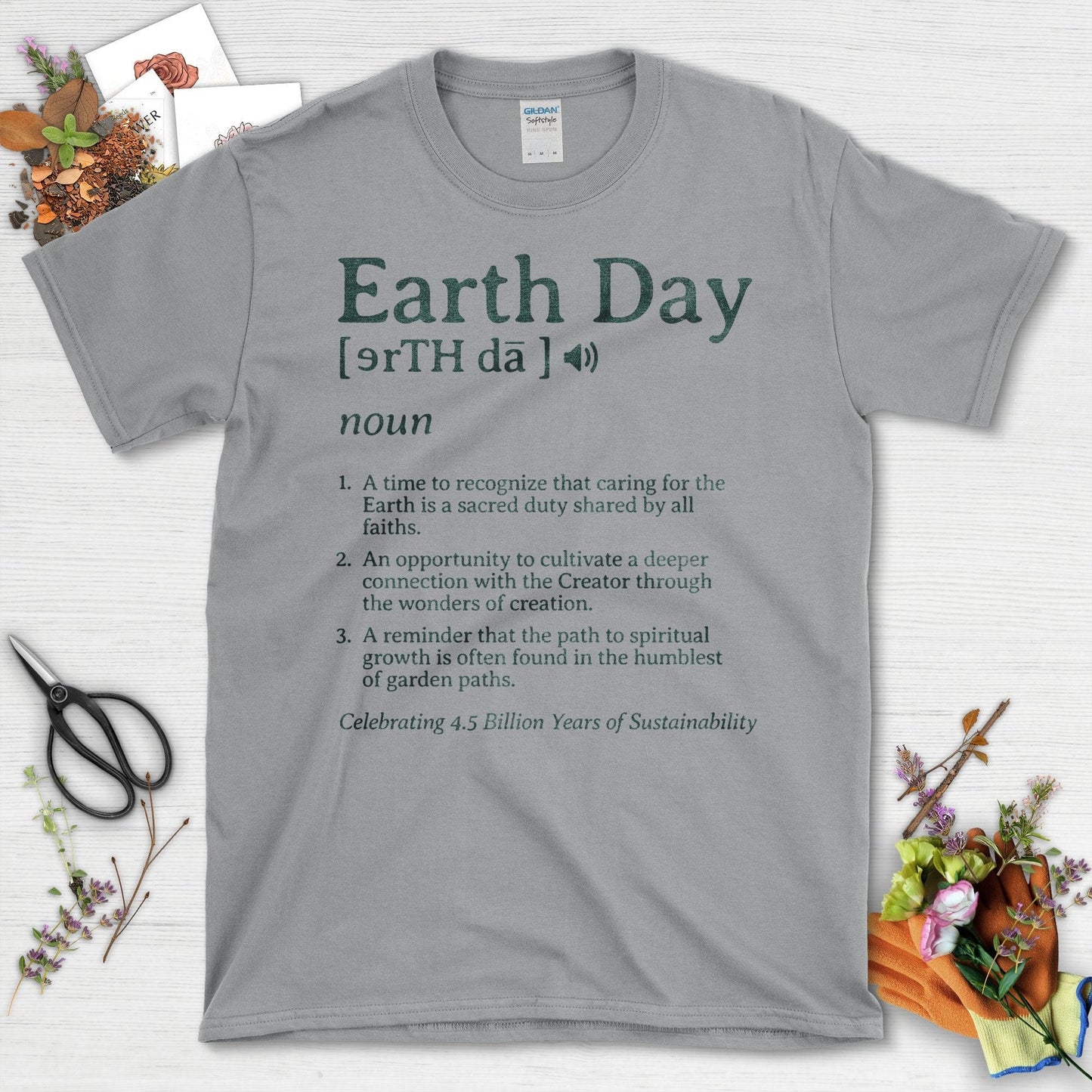 Celebrate Earth Day With This Unique Definition T-Shirt Sport Grey / S T-Shirt