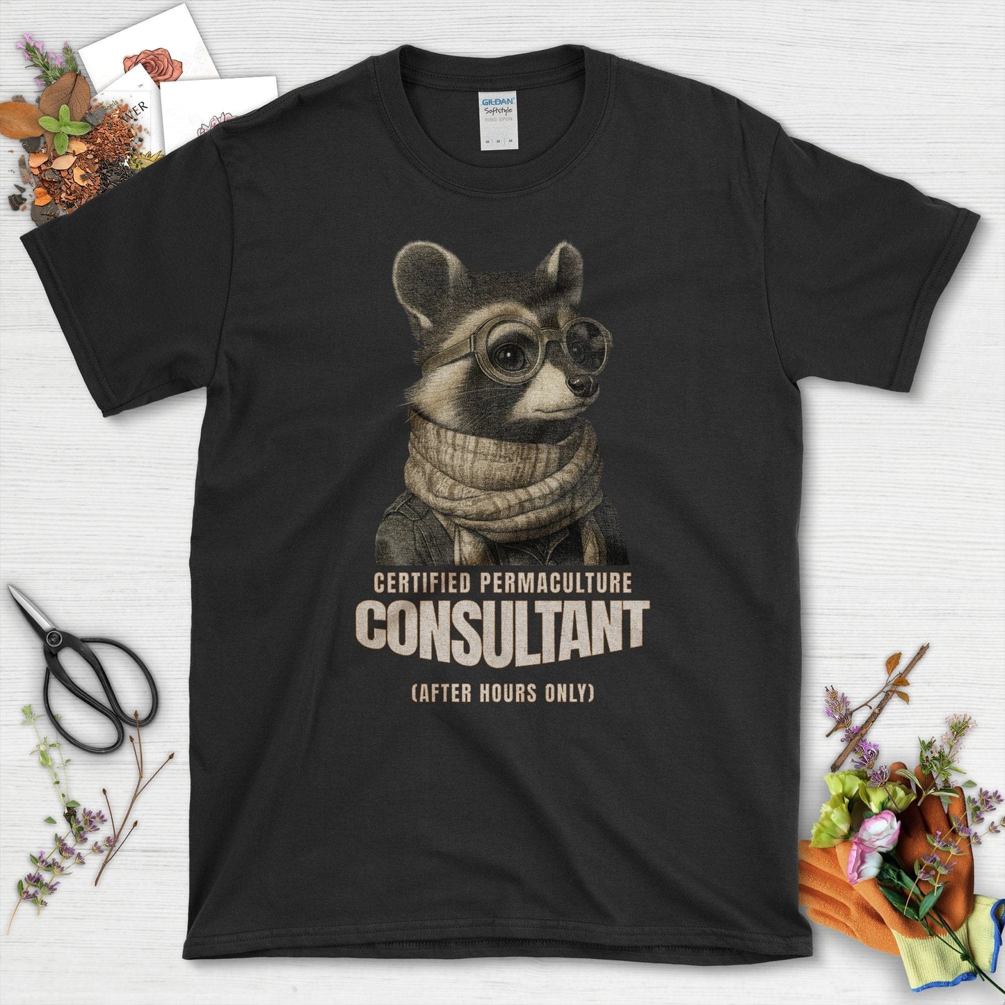 Certified Permaculture Consultant T-Shirt Black / S T-Shirt