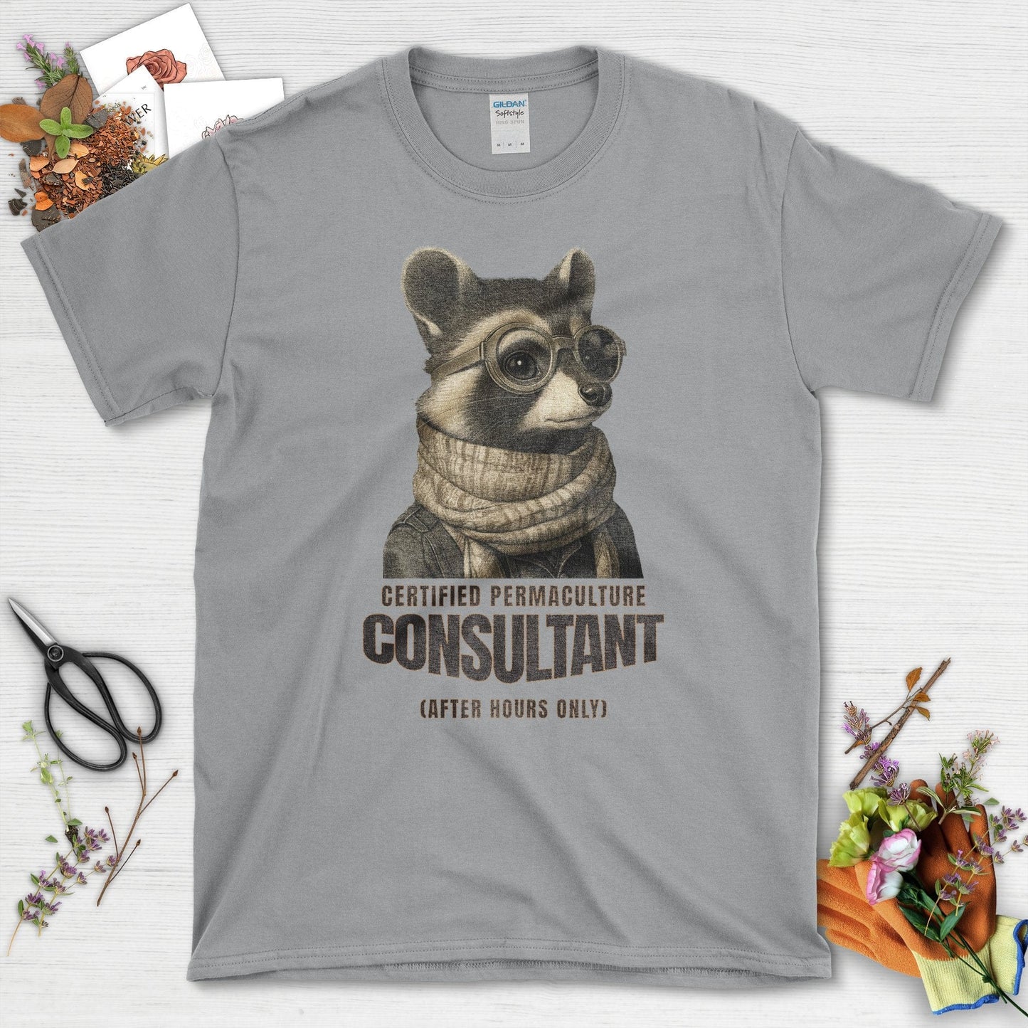 Certified Permaculture Consultant T-Shirt Sport Grey / S T-Shirt