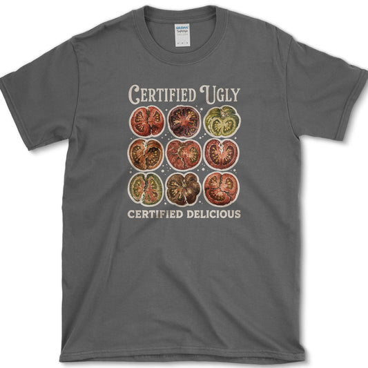 Certified Ugly T-Shirt S / Dark Heather Essential Tees