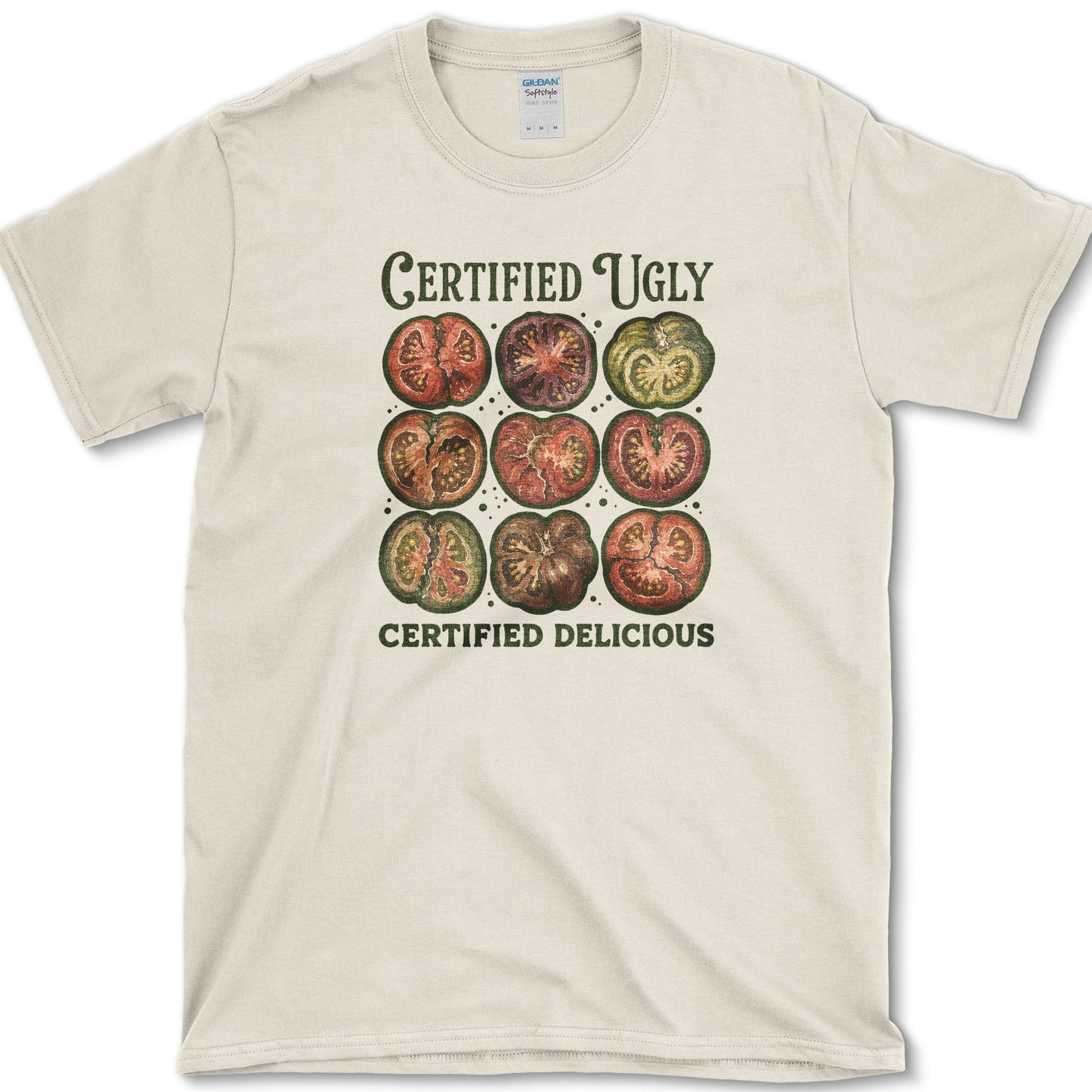 Certified Ugly T-Shirt S / Natural Essential Tees