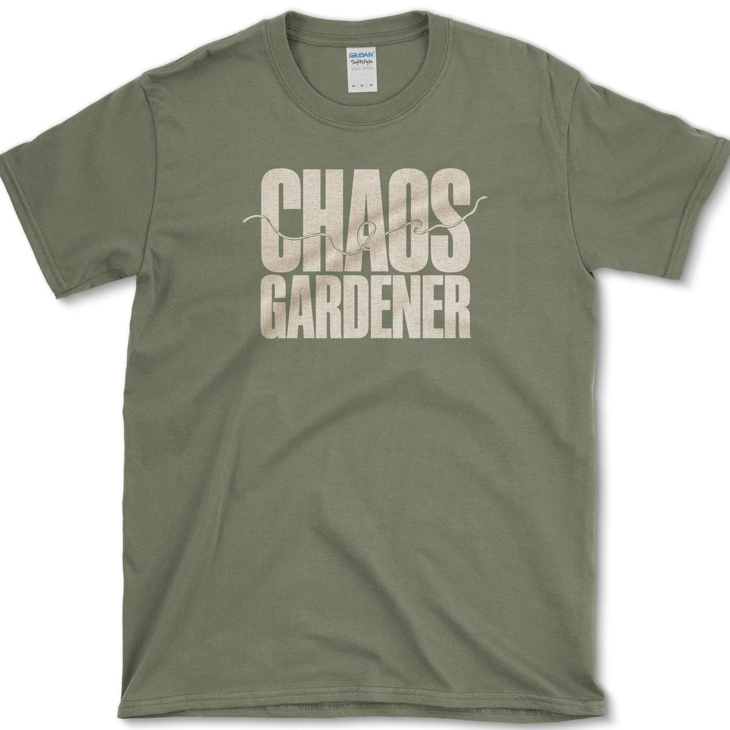 Chaos Gardener T-Shirt S / Military Green Essential Tees