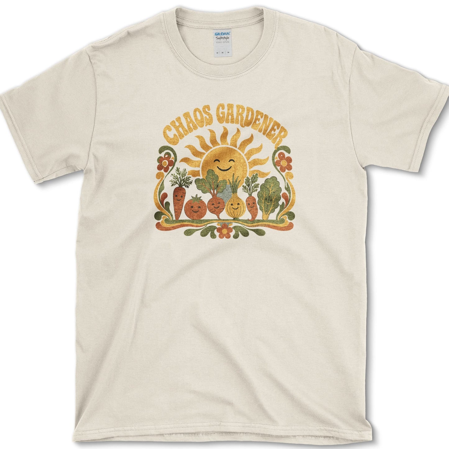 Chaos Gardener T-Shirt S / Natural Essential Tees