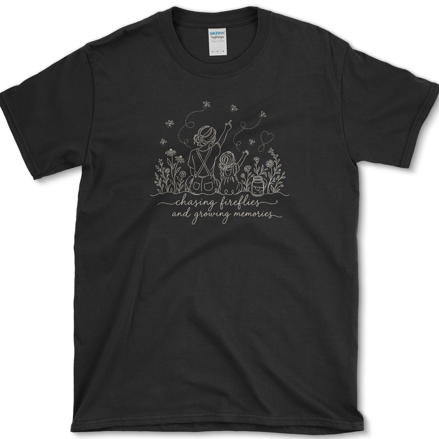 Chasing Fireflies T-Shirt Black / S Essential Tees