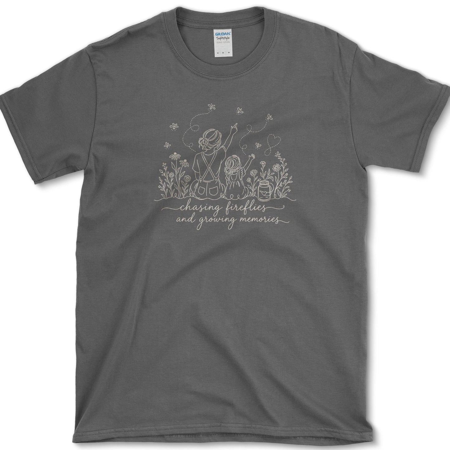 Chasing Fireflies T-Shirt Dark Heather / S Essential Tees