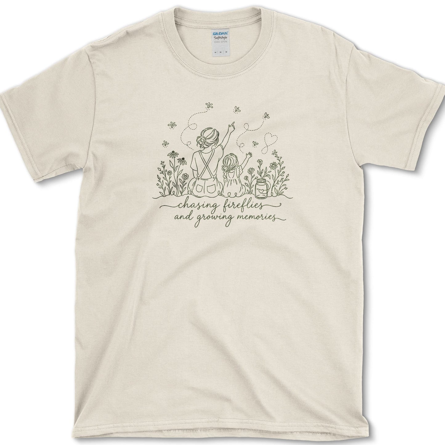 Chasing Fireflies T-Shirt Natural / S Essential Tees