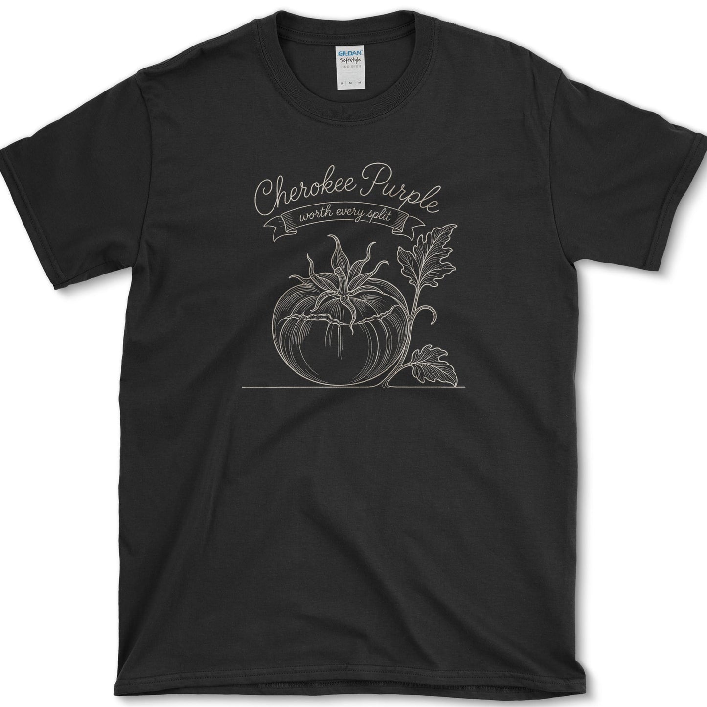 Cherokee Purple T-Shirt S / Black Essential Tees