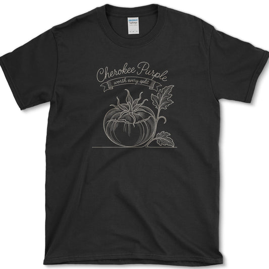 Cherokee Purple T-Shirt S / Black Essential Tees