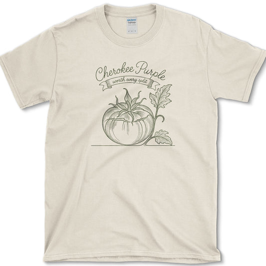 Cherokee Purple T-Shirt S / Natural Essential Tees
