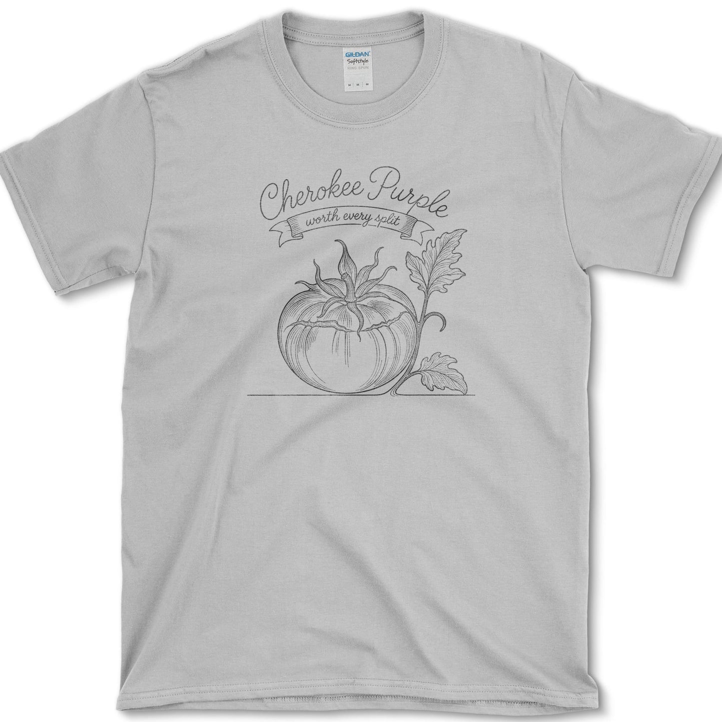 Cherokee Purple T-Shirt S / Sport Grey Essential Tees