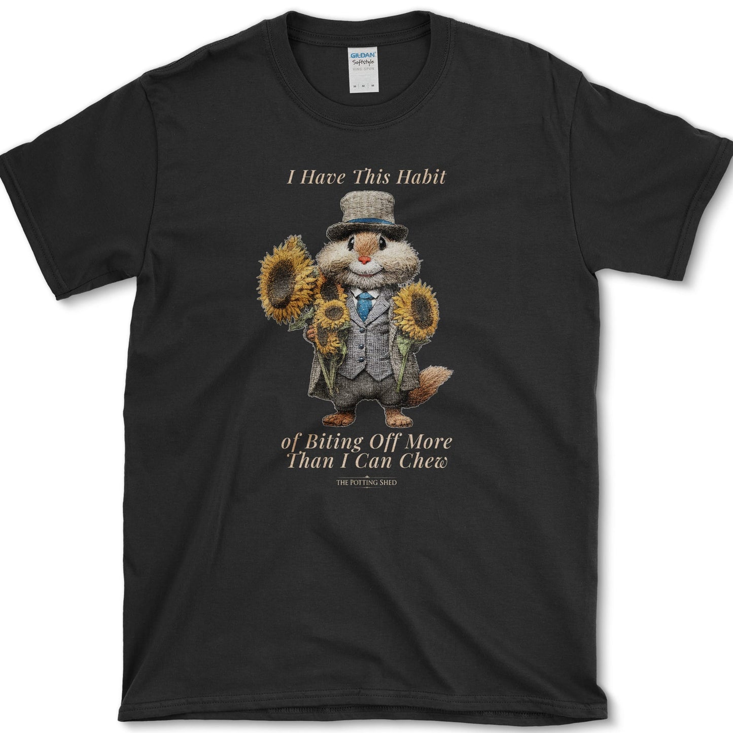 Chester Cheekful T-Shirt Black / S Essential Tees