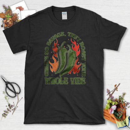 Chiles So Savage T-Shirt Black / M Physical Item