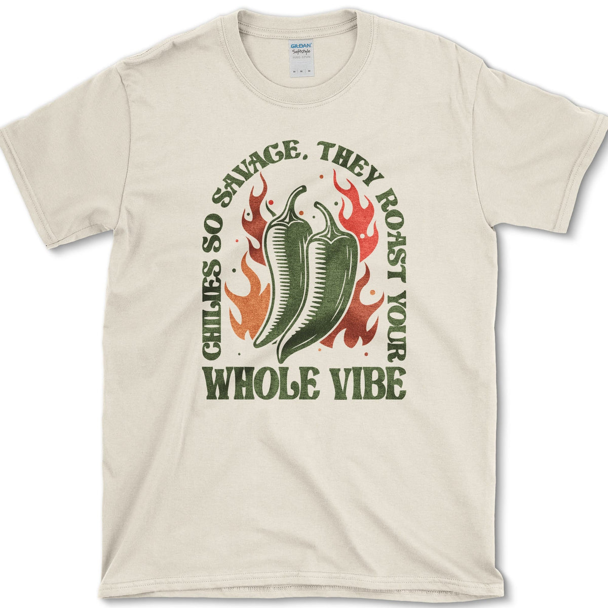 Chiles So Savage T-Shirt Natural / S Essential Tees
