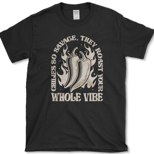 Chilies So Savage T-Shirt S / Black Essential Tees