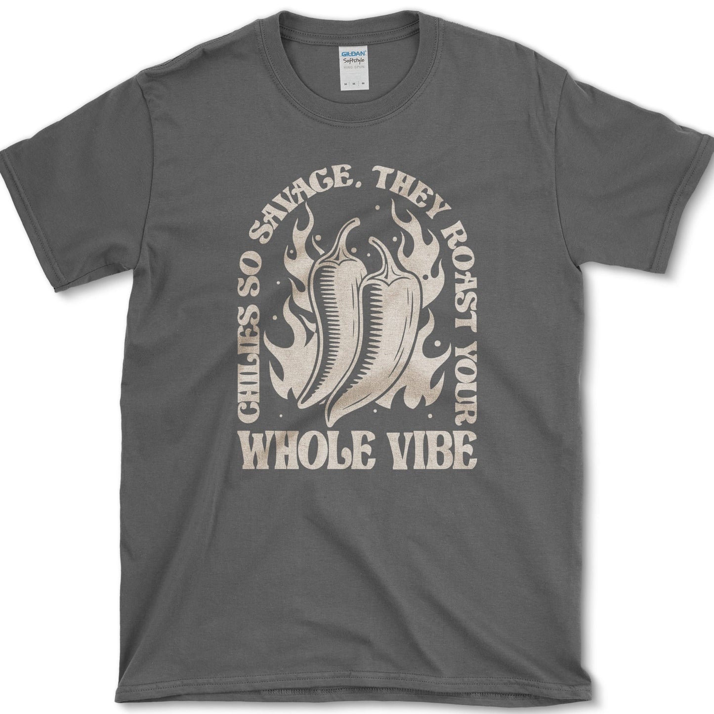 Chilies So Savage T-Shirt S / Dark Heather Essential Tees