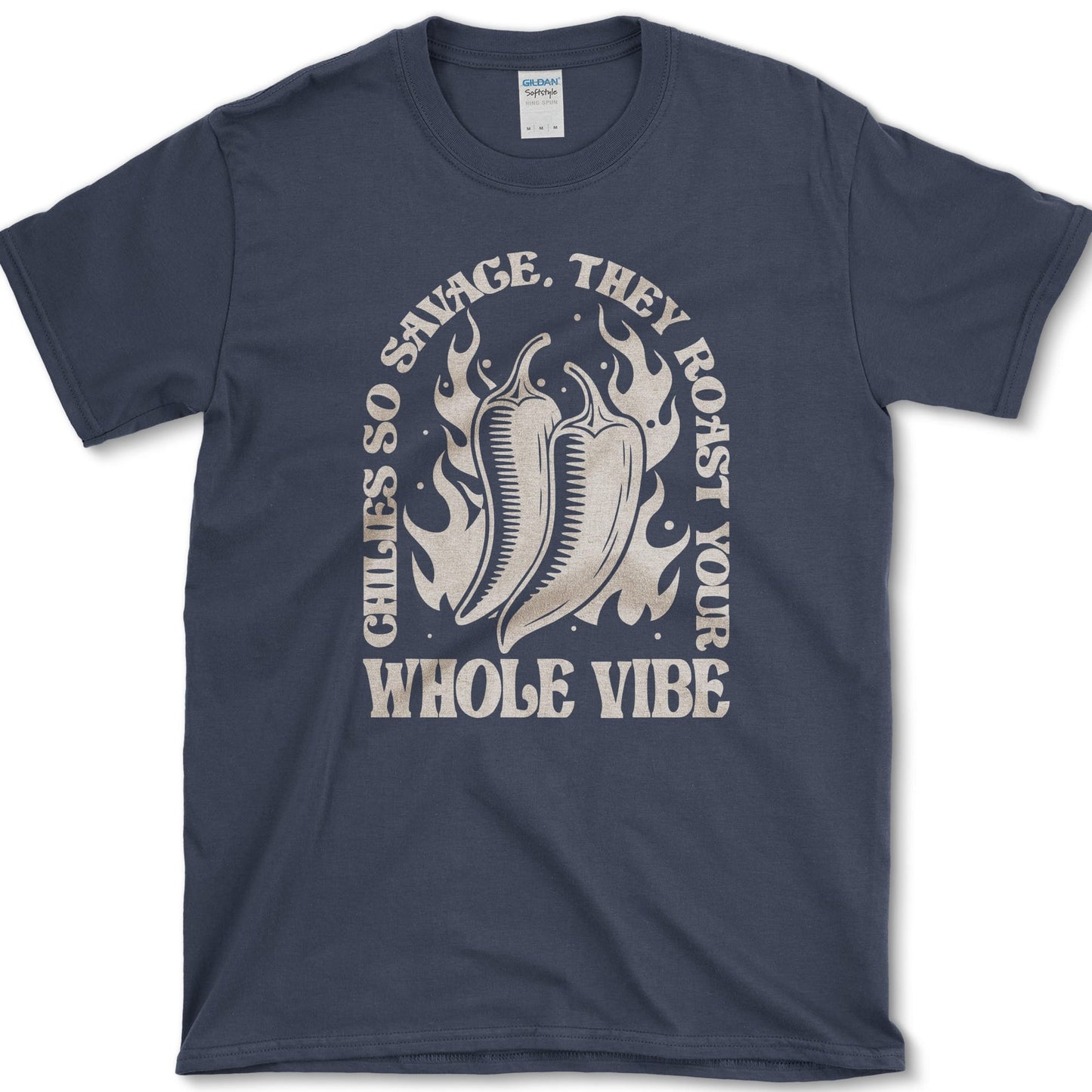 Chilies So Savage T-Shirt S / Navy Essential Tees
