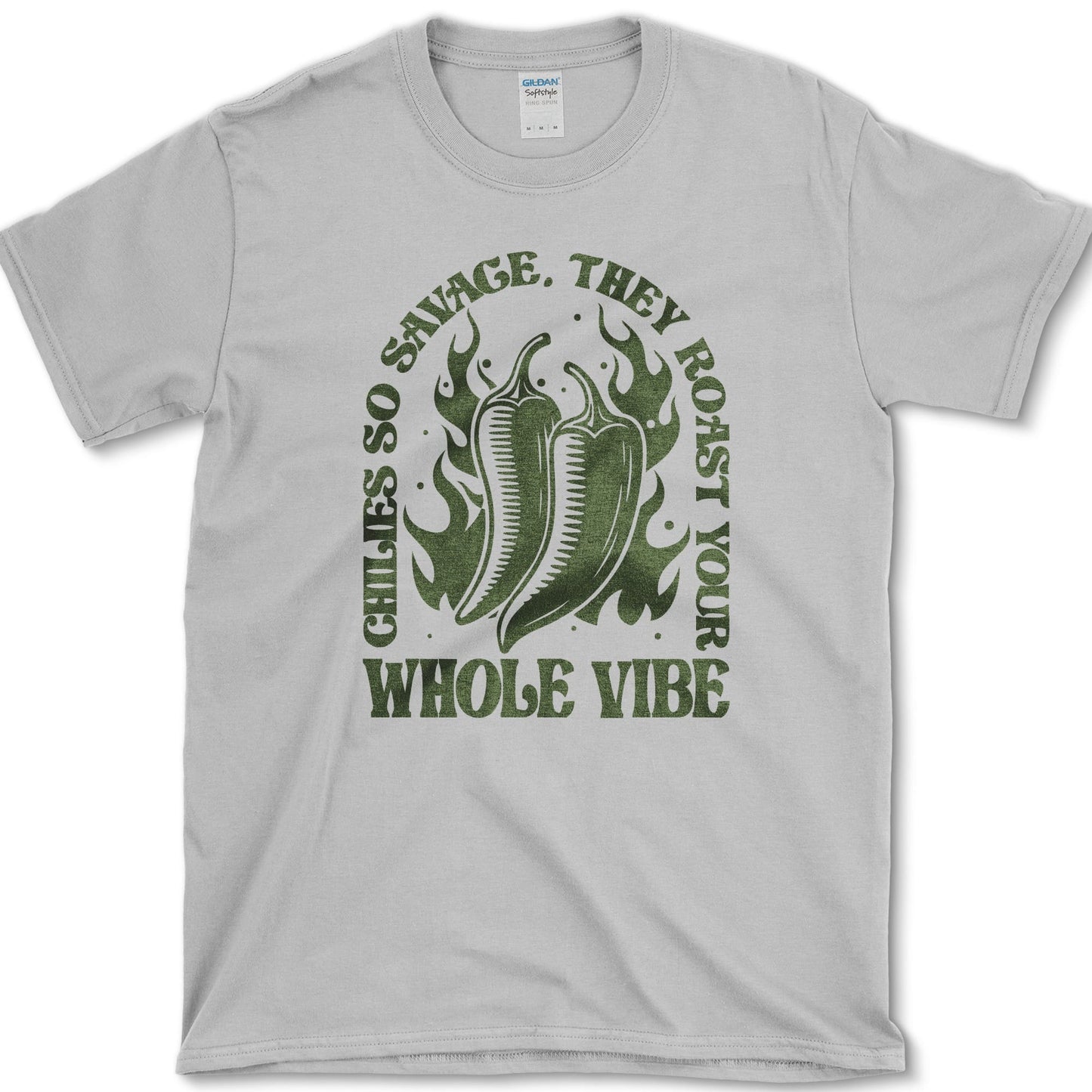 Chilies So Savage T-Shirt S / Sport Grey Essential Tees