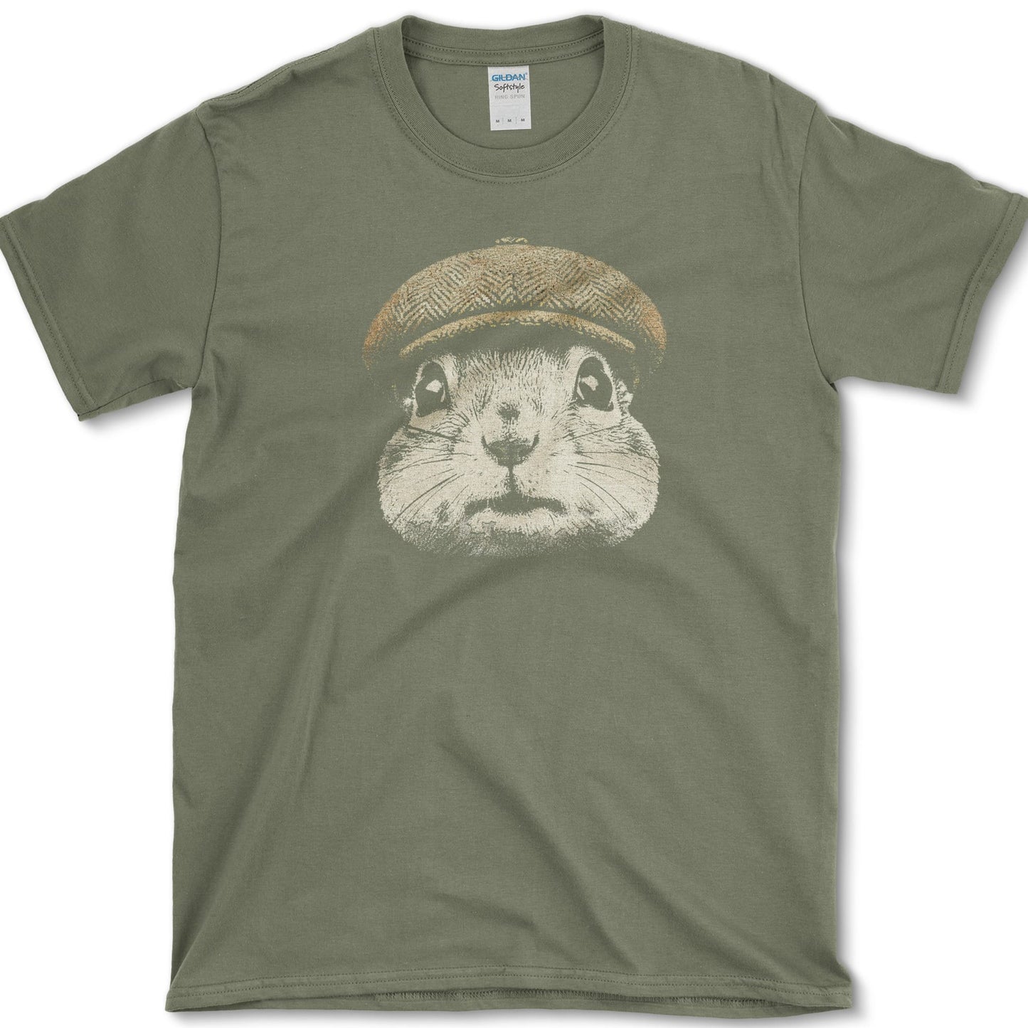 Chipmunk in Tweed design featuring chipmunk artwork on a t-shirt