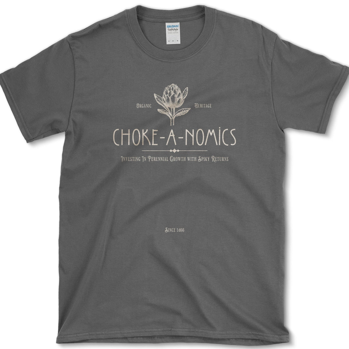 Choke-A-Nomics T-Shirt Dark Heather / S Essential Tees