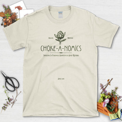 Choke-A-Nomics T-Shirt Natural / S Physical Item
