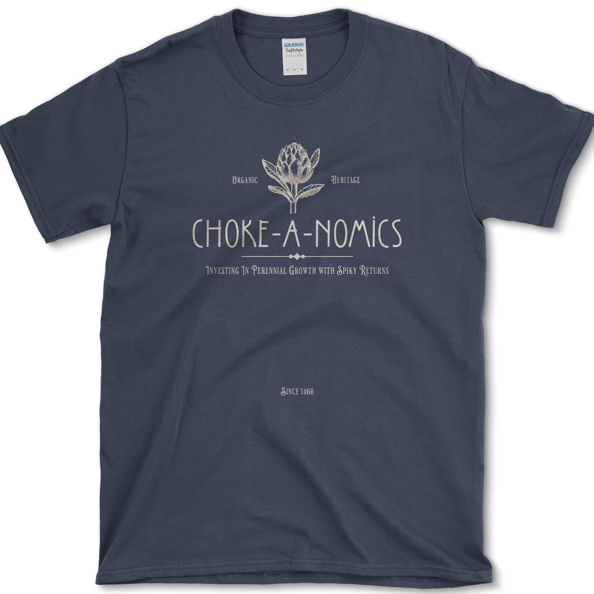 Choke-A-Nomics T-Shirt Navy / S Essential Tees
