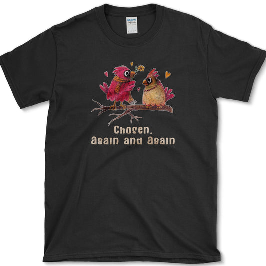 Chosen Again Again T-Shirt Essential Tees / S / Black Physical Item