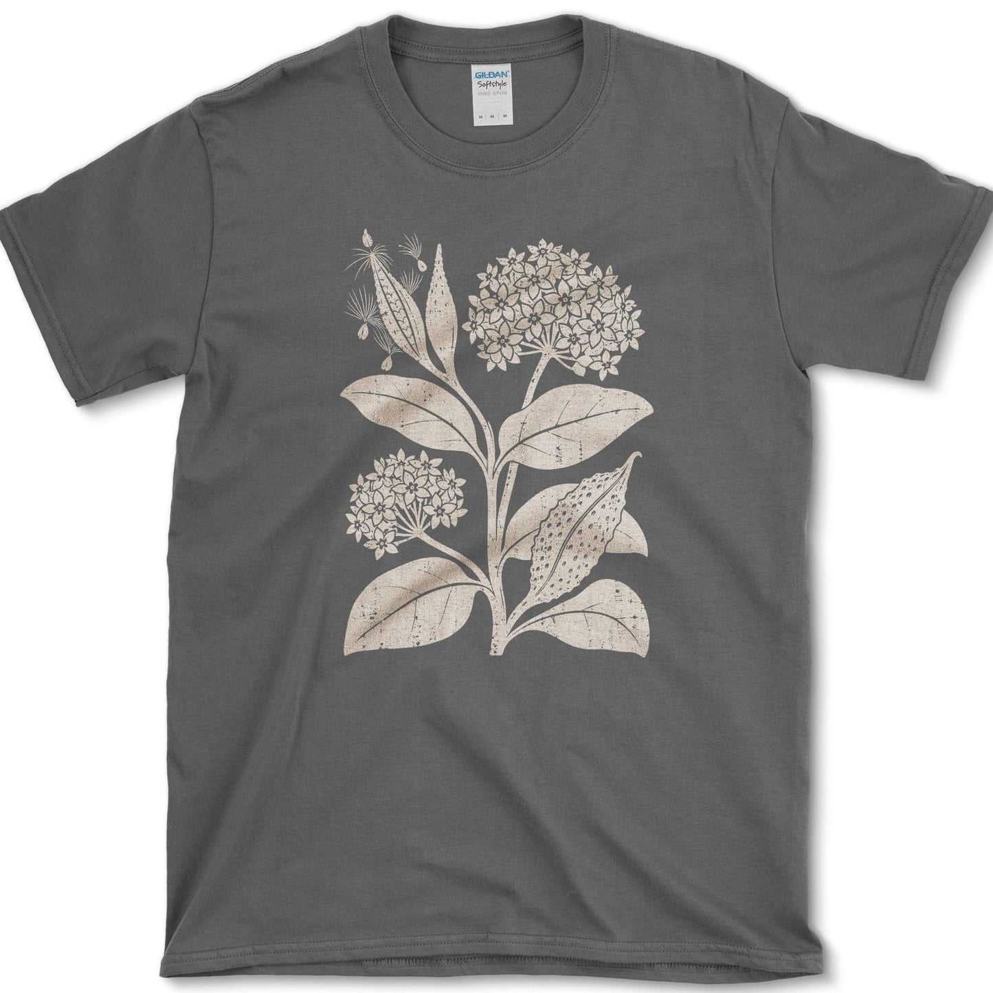 Common Milkweed T-Shirt S / Dark Heather Essential Tees