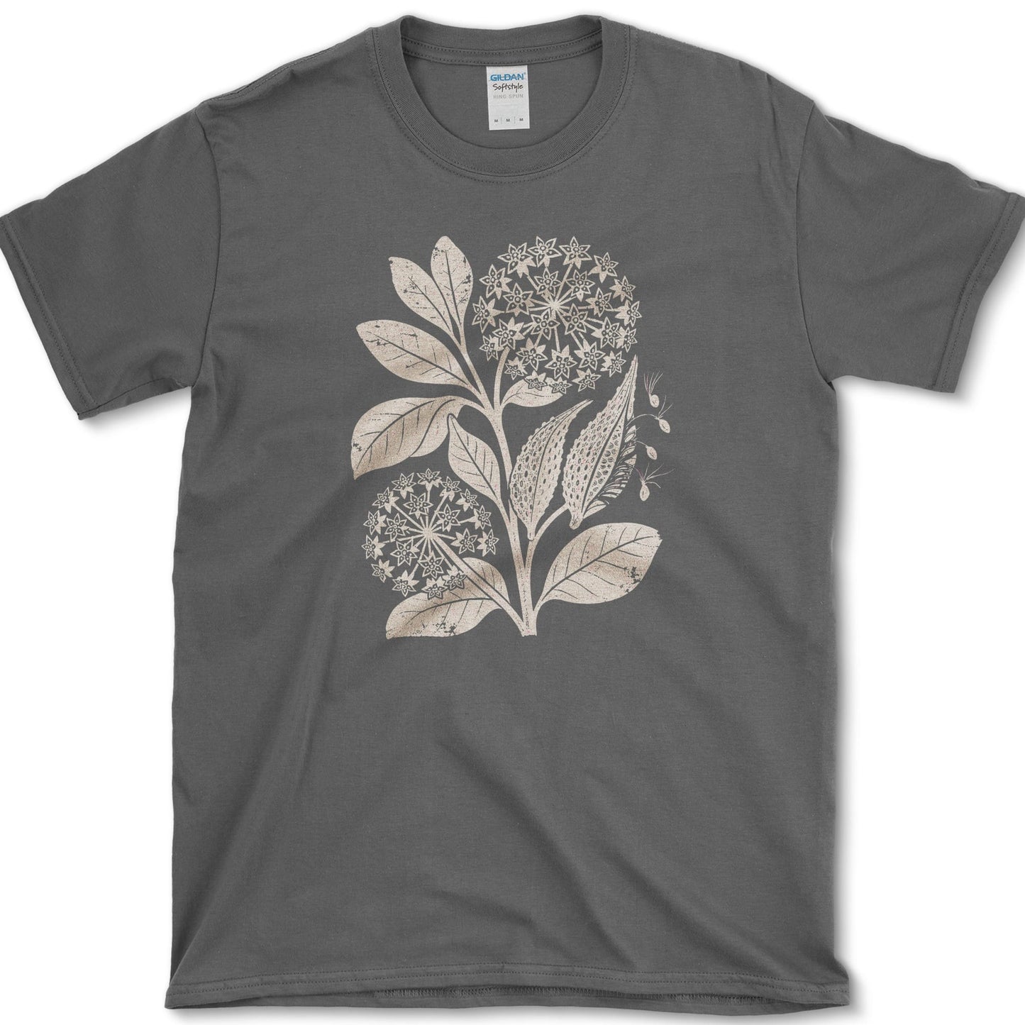 Common Milkweed T-Shirt S / Dark Heather Essential Tees