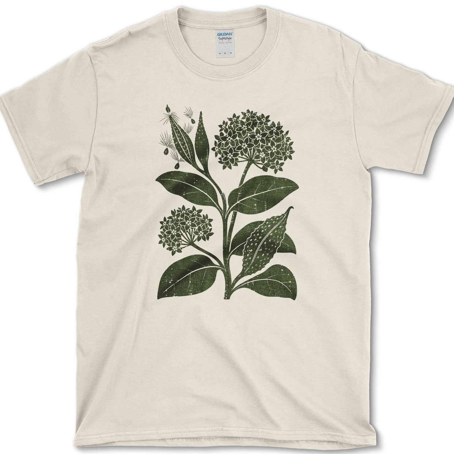 Common Milkweed T-Shirt S / Natural Essential Tees