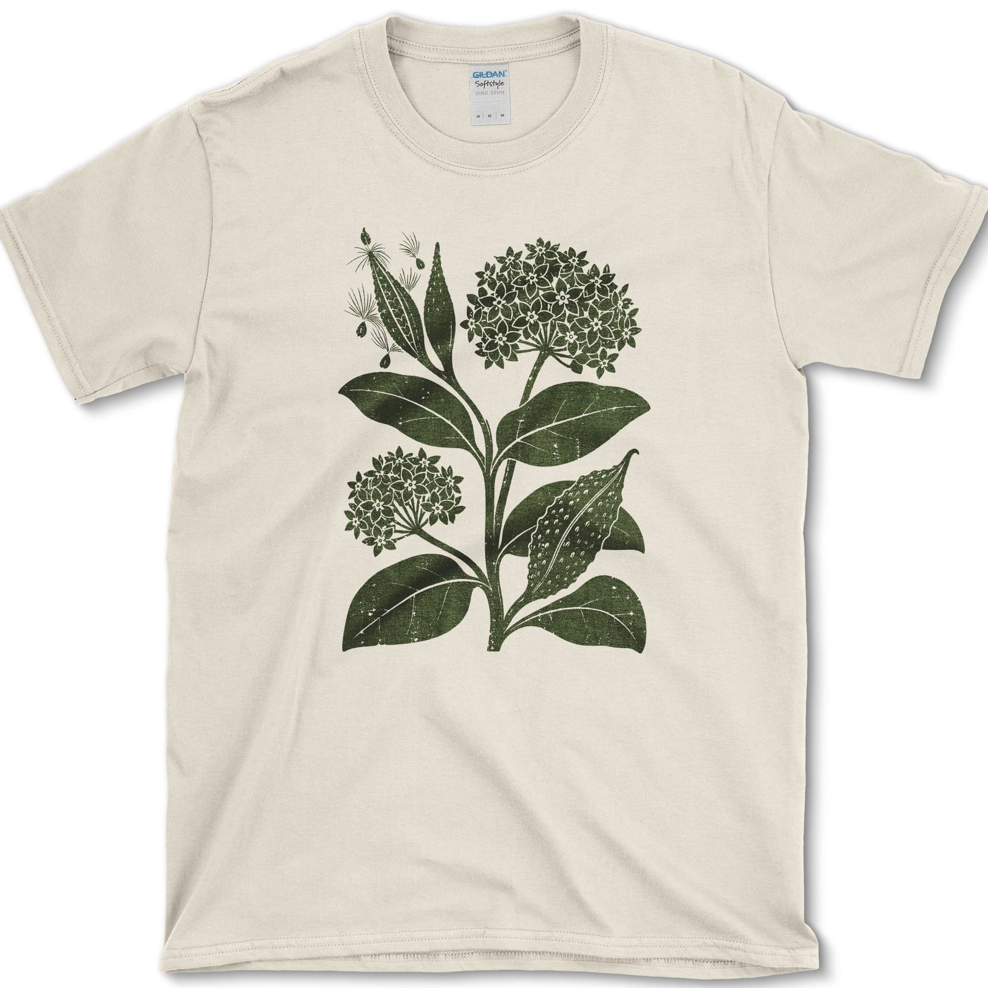 Common Milkweed T-Shirt S / Natural Essential Tees