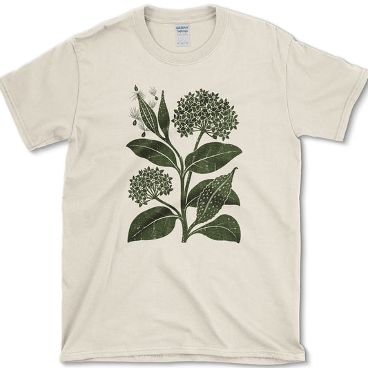 Common Milkweed T-Shirt S / Natural Essential Tees