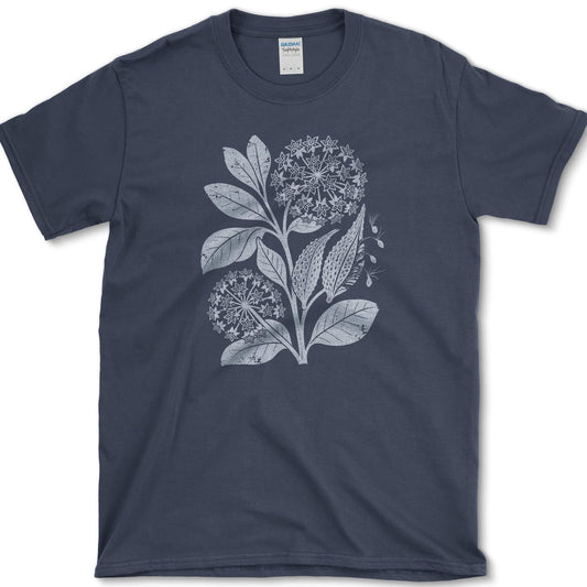 Common Milkweed T-Shirt S / Navy Essential Tees
