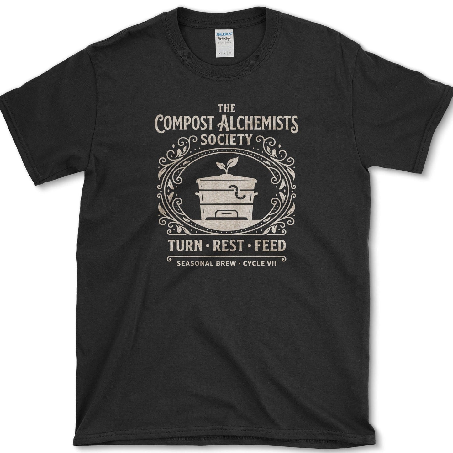 Compost Alchemists T-Shirt Essential Tees / S / Black Physical Item