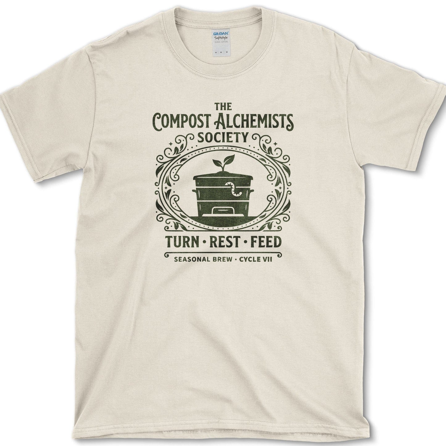 Compost Alchemists T-Shirt Essential Tees / S / Natural Physical Item