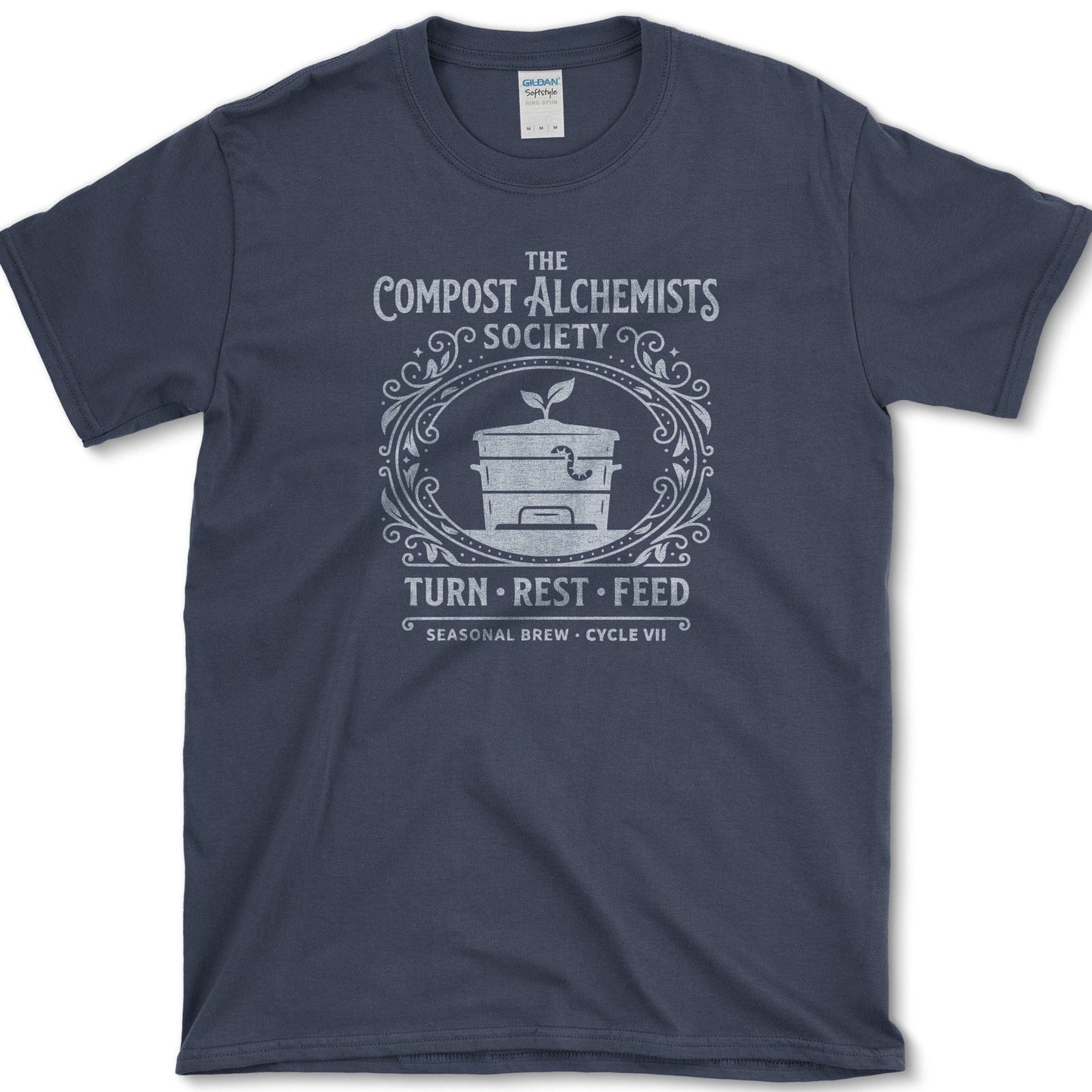 Compost Alchemists T-Shirt Essential Tees / S / Navy Physical Item