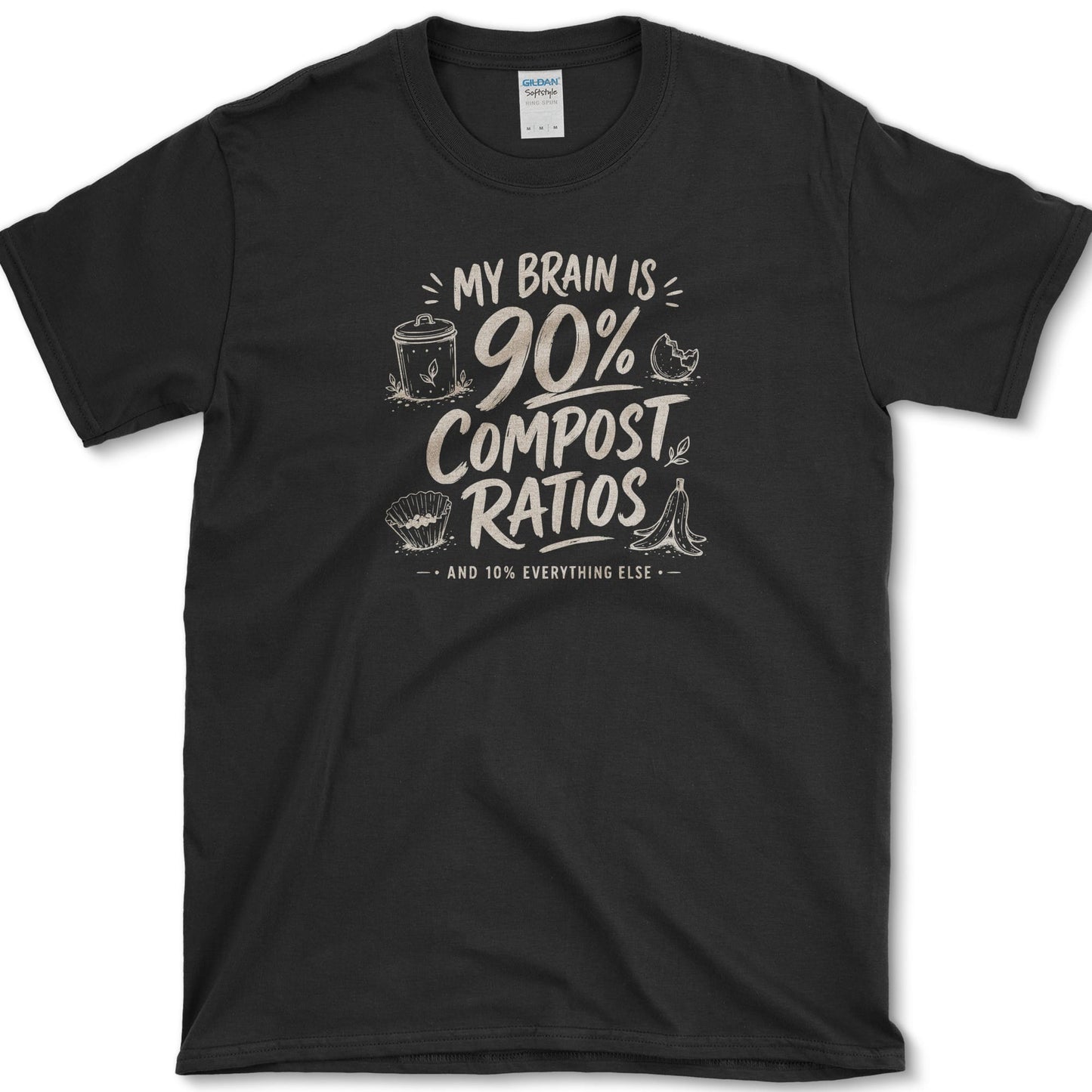 Compost Ratios T-Shirt Black / S Essential Tees
