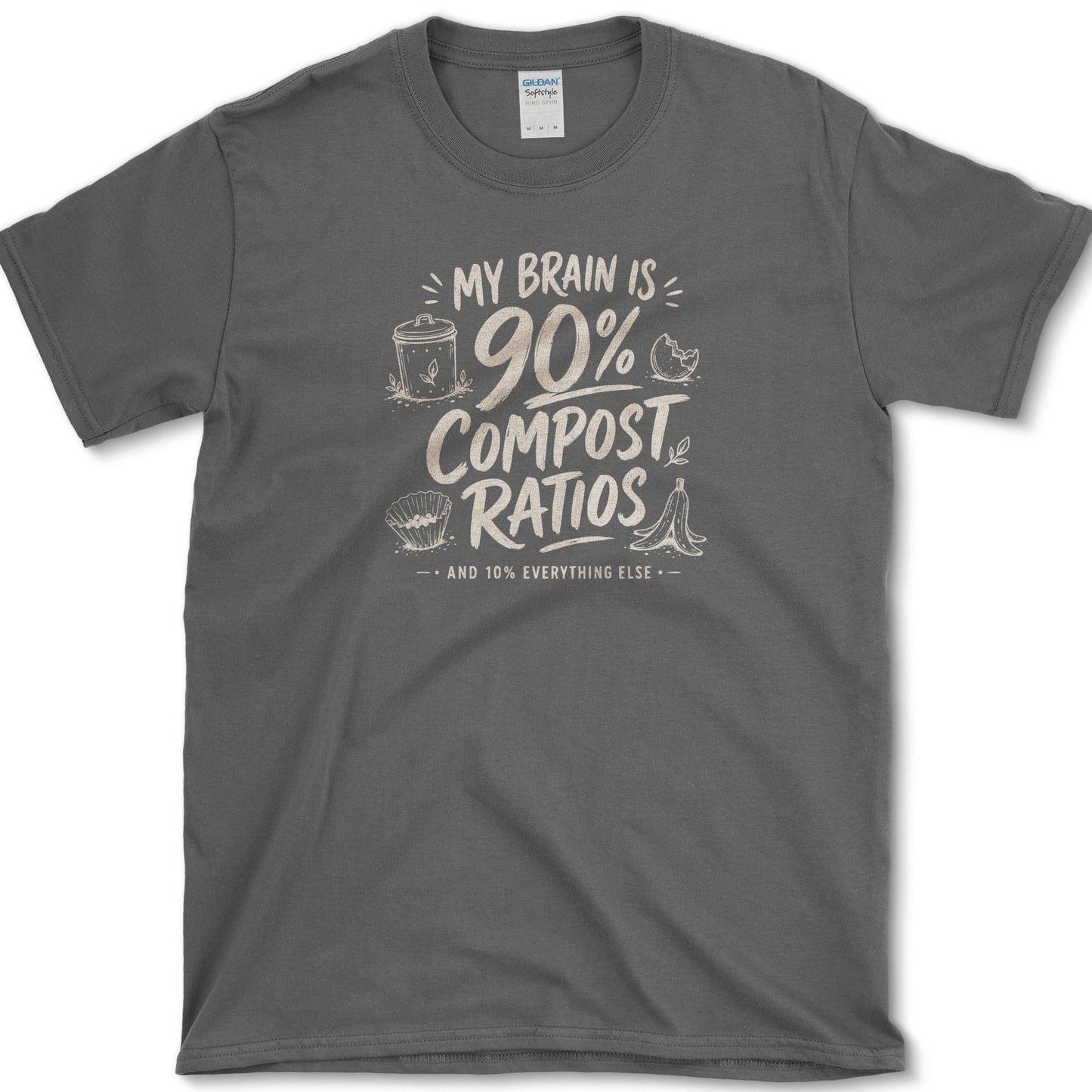 Compost Ratios T-Shirt Dark Heather / S Essential Tees