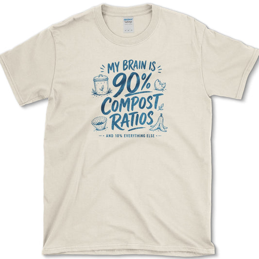 Compost Ratios T-Shirt Natural / S Essential Tees