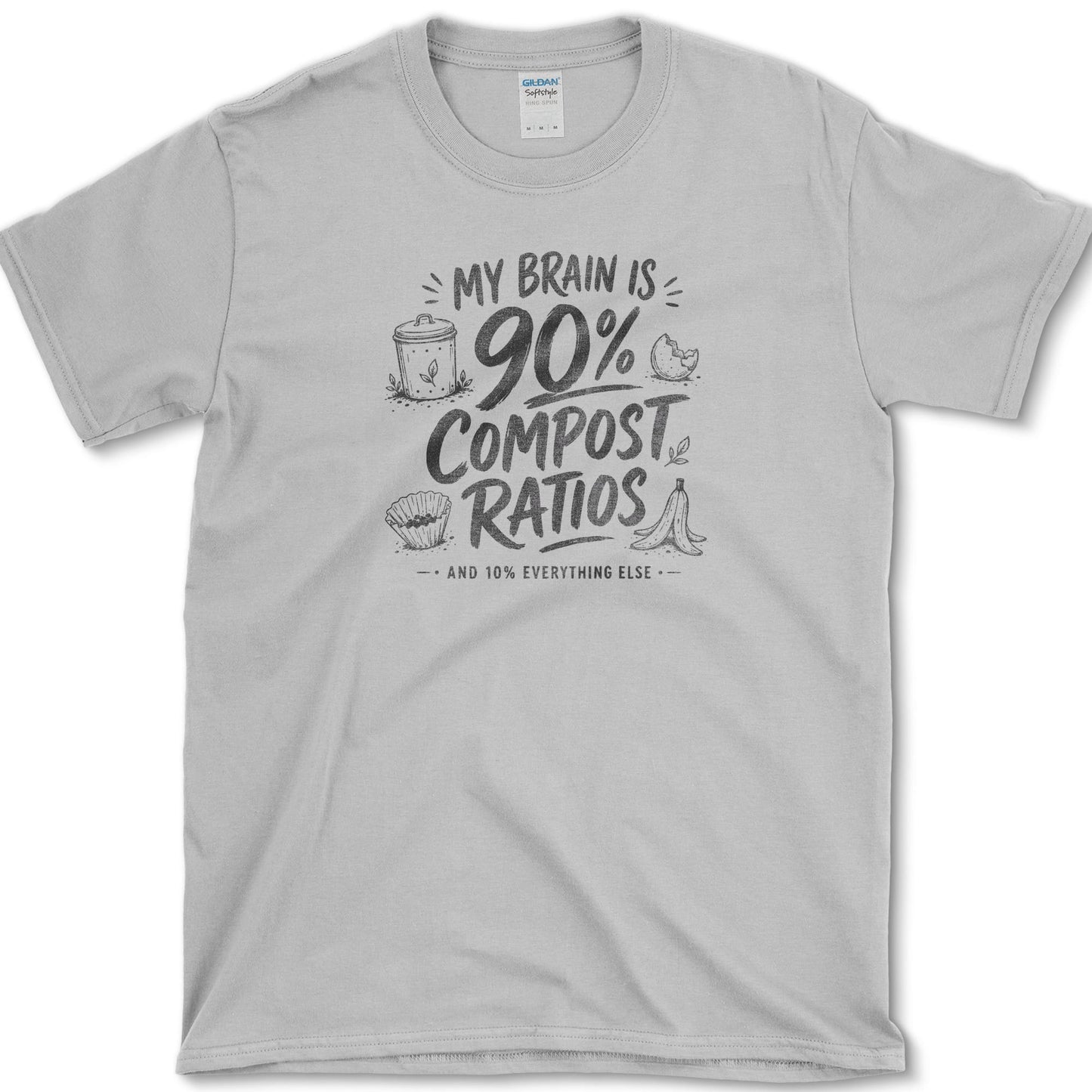 Compost Ratios T-Shirt Sport Grey / S Essential Tees